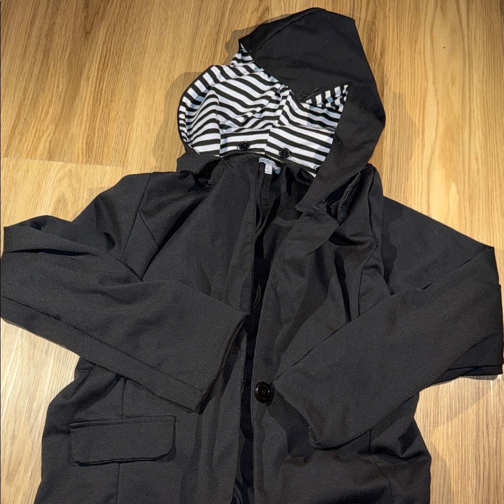 Charlotte Russe size L jacket with detachable hood